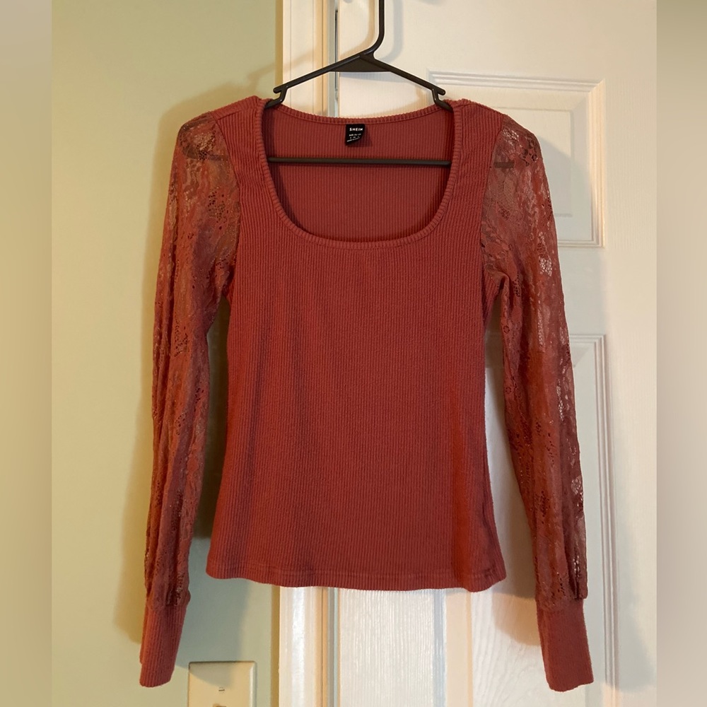 Women’s Pink Long Sleeve, Size Small